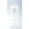 CC Home Furnishings 16" Clear Solid Glass Apothecary Jar with Lid